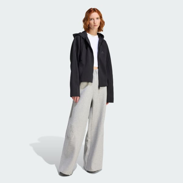 Negro POLERA CON CAPUCHA TEAMGEIST CON CIERRE