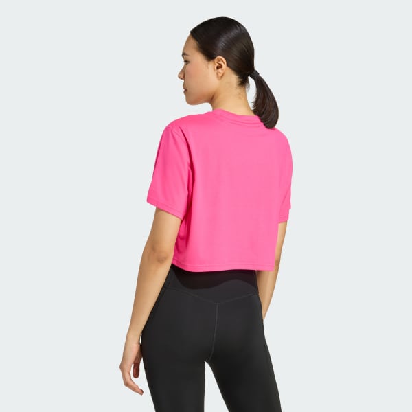 Rosado Polo de Entrenamiento Train Essentials Boxy