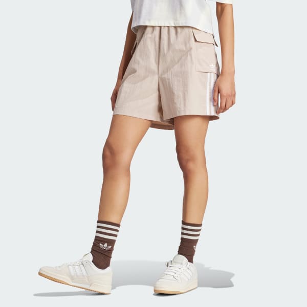 Brown Adicolor Cargo Shorts