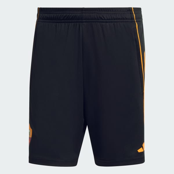 Black AS Roma Tiro 25 Competition Training Shorts