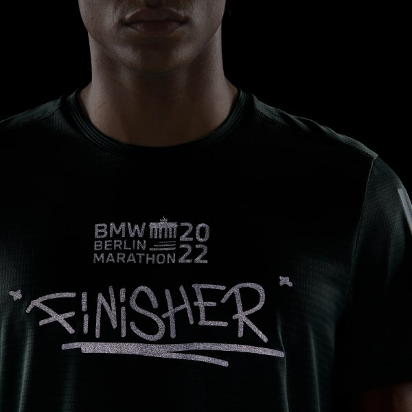 Gronn Berlin Marathon 2022 T-skjorte EBT35