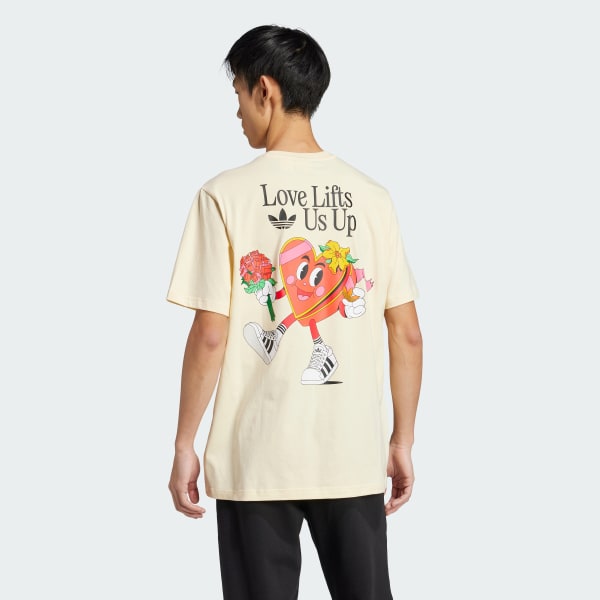 Gelb adidas Originals T-Shirt