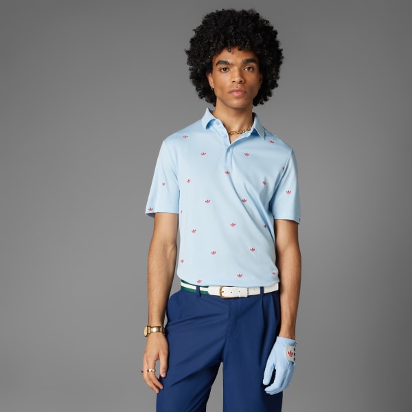 ブルー 【オリジナルスゴルフ】マーカー付き レザー グローブ