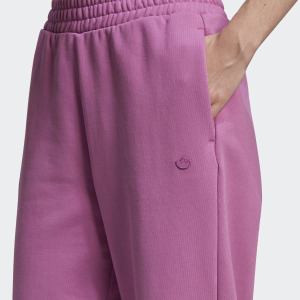 Fioletowy Adicolor Contempo Relaxed Joggers ZR455