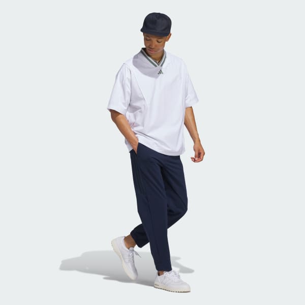Vit Beyond Short Sleeve Layer Pullover Tröja