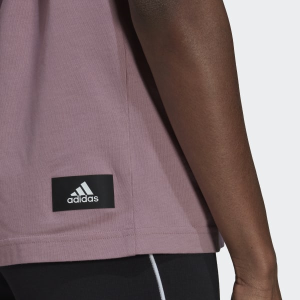 Purple adidas Sportswear Future Icons Tee KP608