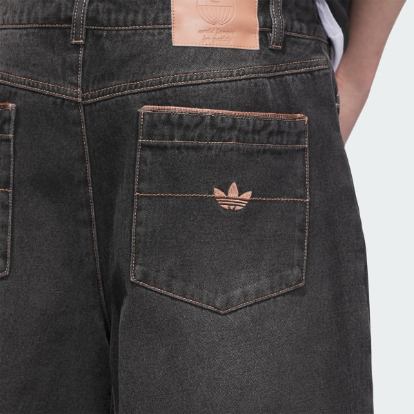 Shorts Jeans Tyshawn - Preto adidas | adidas Brasil