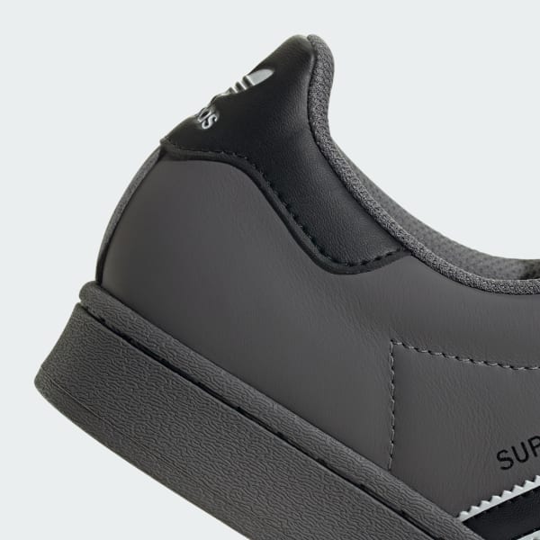 Grey velvet adidas superstars store