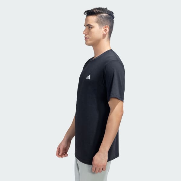 Black TRAIN ESSENTIALS COMFORT TRAINING TEE