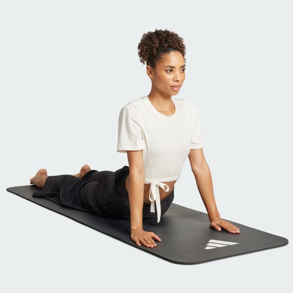 Blanc T-shirt de yoga