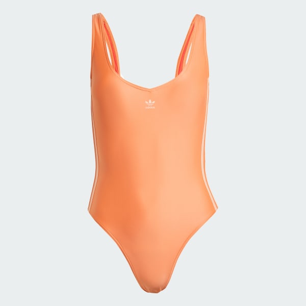 Laranja Maiô Adicolor Três Listras