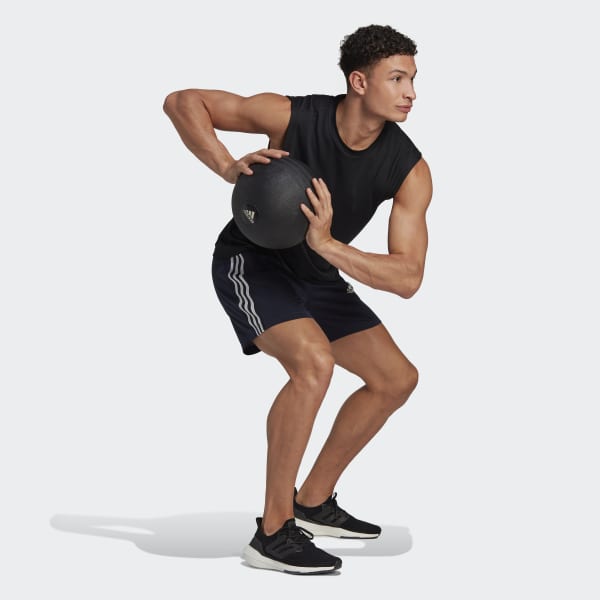 Blue Primeblue Designed To Move Sport 3-Stripes Shorts 42118