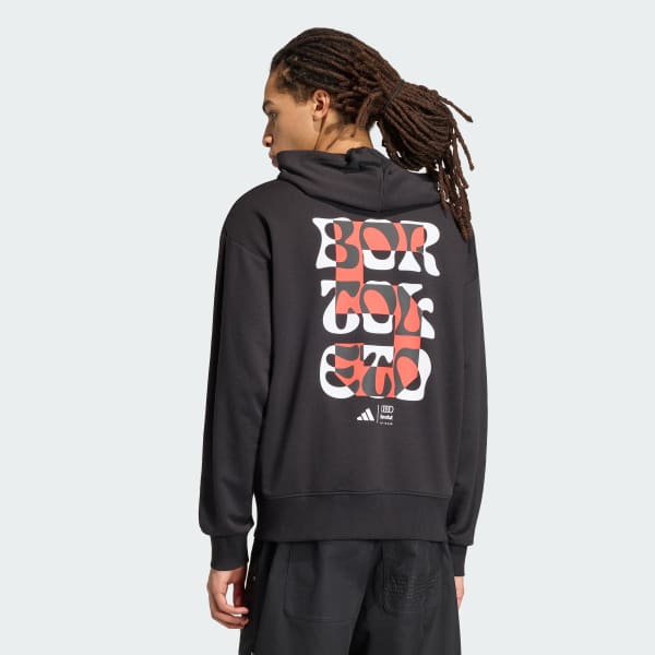 Μαύρο AUDI REVOLUT F1 TEAM GABRIEL BORTOLETO GRAPHIC II HOODIE