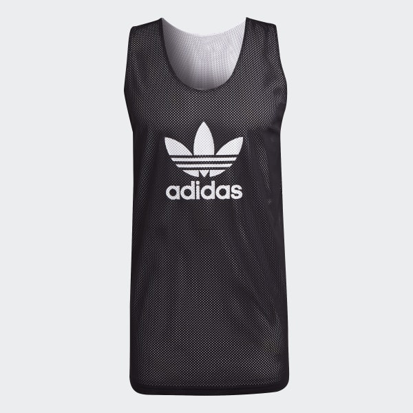 Shop Adidas Trefoil Basketball Jersey HS2067 black