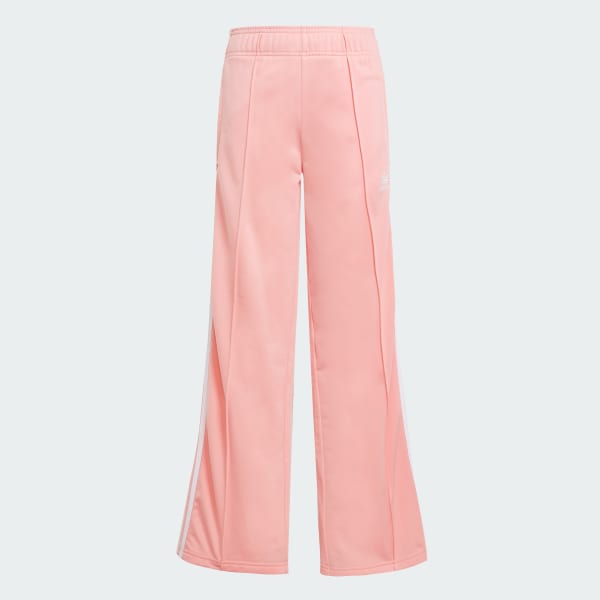 Rozowy Spodnie Adicolor Wide Kids