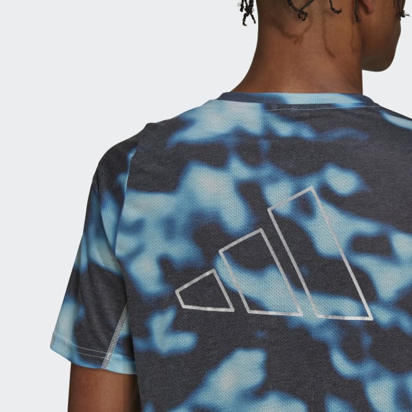 Πολλαπλά-Χρώματα Run Icons 3-Bar Allover Print Tee ZQ684