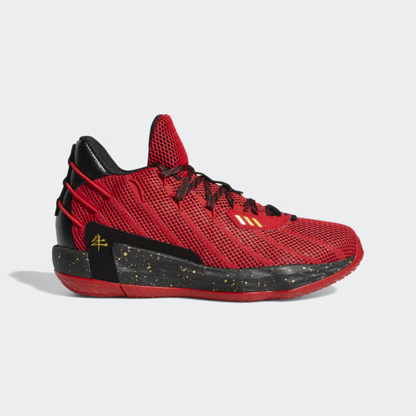 adidas Dame 7 CNY Shoes - Red | adidas Malaysia