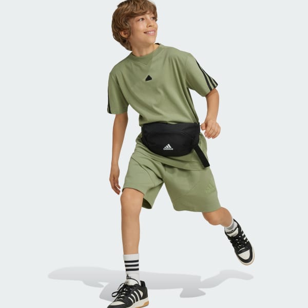 Green Future Icons 3-Stripes Tee