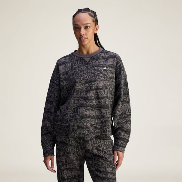 adidas by Stella McCartney ルーズスウェットシャツ プリント