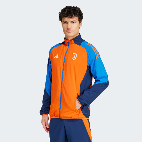 Orange Juventus Tiro 24 Competition Presentation Jacket