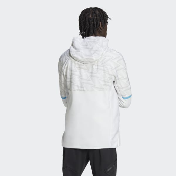 Hvit Mexico Game Day Full-Zip Travel Hoodie BUP94