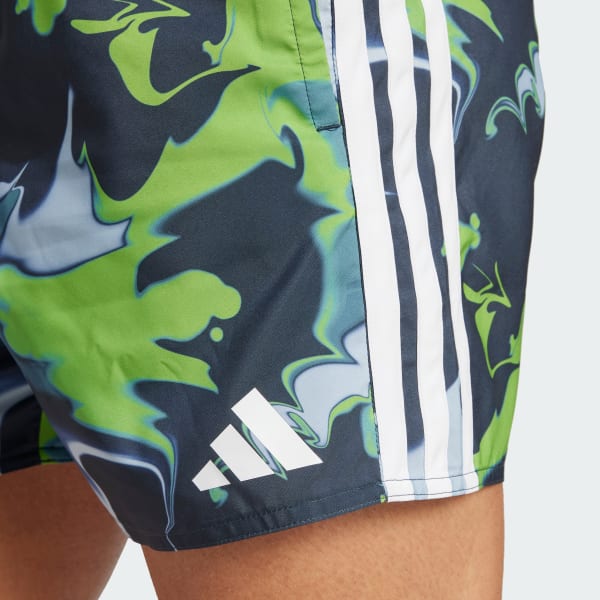 Shorts Natação Tie-Dye 5-Inch - Azul adidas | adidas Brasil