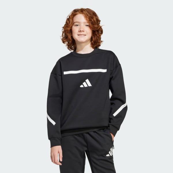 Negro adidas Z.N.E. Suéter