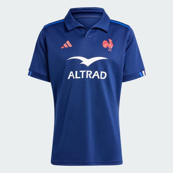 Blauw Frankrijk Rugby Thuisshirt