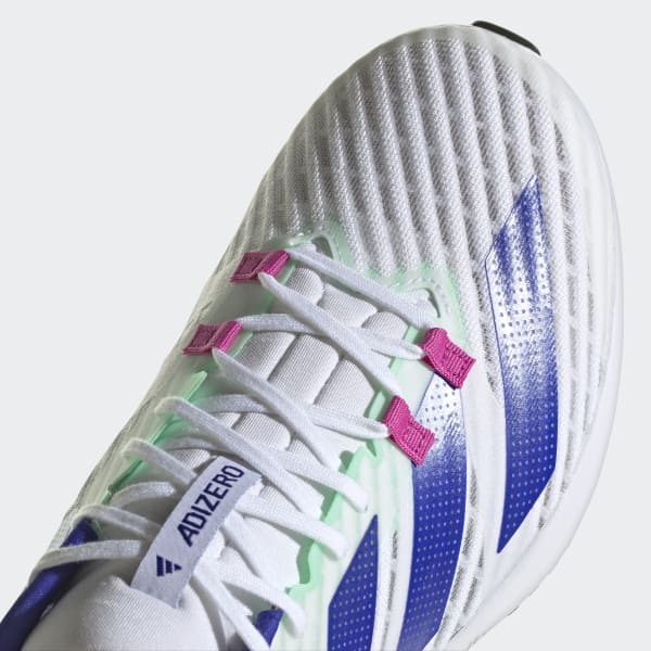 White Adizero RC 5 Shoes