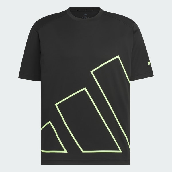 ブラック マストハブ レギュラーフィット ビッグロゴ半袖Tシャツ