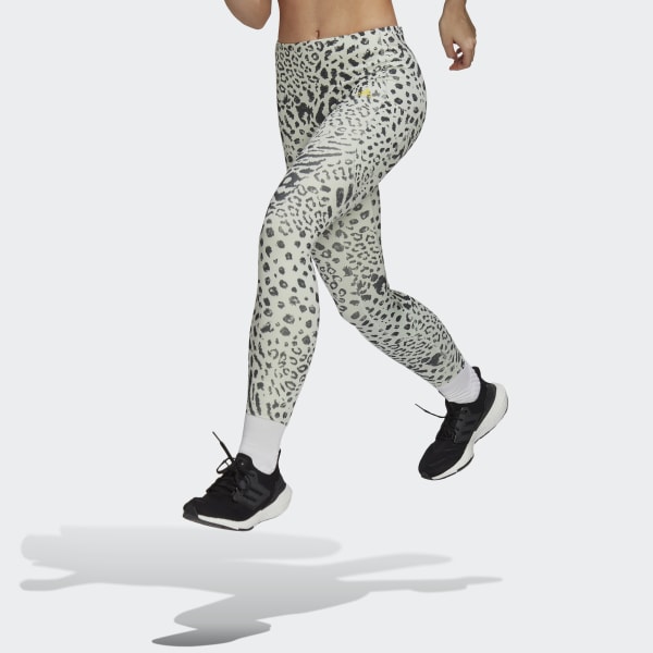 zelená FastImpact Running Leopard 7/8 Leggings DAV29
