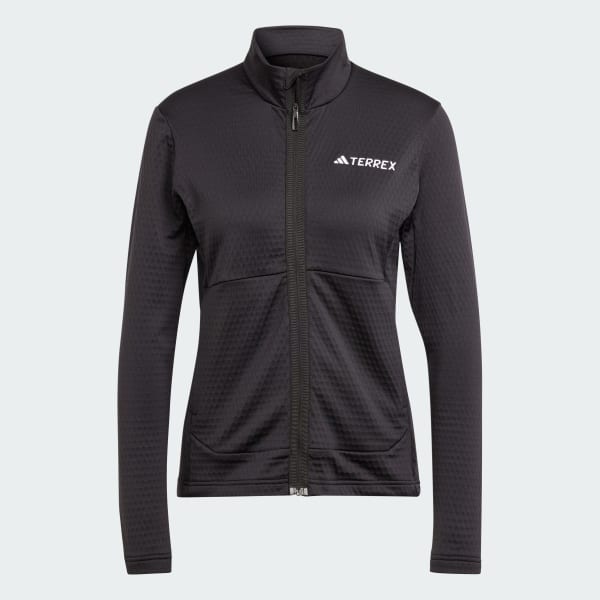 Schwarz TERREX Multi Light Fleecejacke