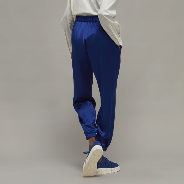 Blue Y-3 Tech Silk Cuffed Pants