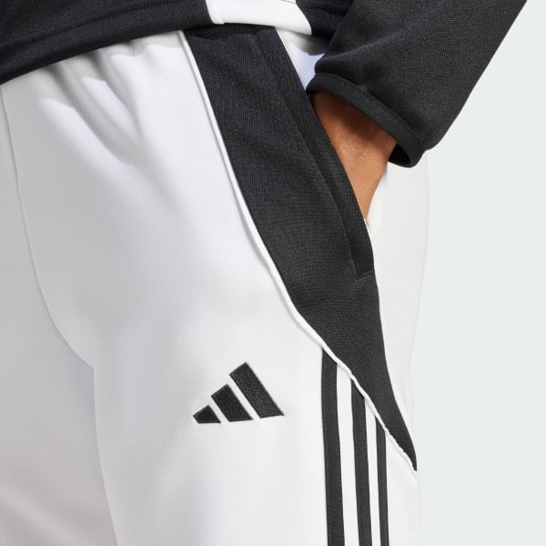 Adidas Women s Tiro 24 Training Pants Small White Black