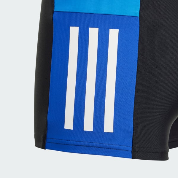 Nero Boxer da nuoto Colourblock 3-Stripes