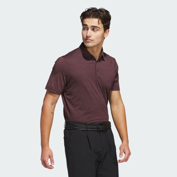 Burgundy Ultimate365 Elevated Twistknit Polo Shirt