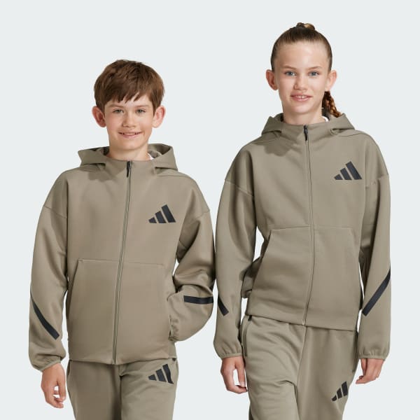 adidas Z.N.E. Full Zip Hooded Track Jacket Kids