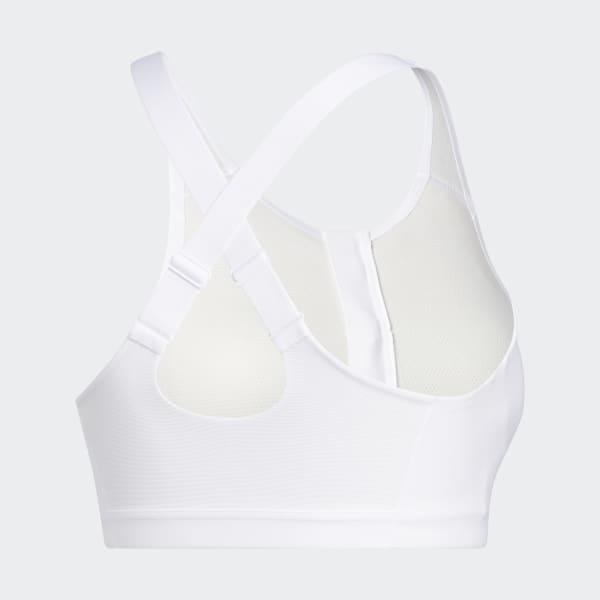 adidas white bra