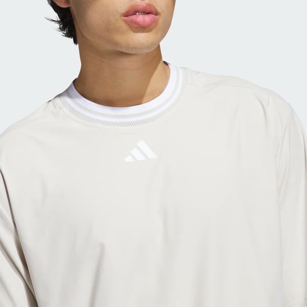 ブラウス シャツ アディダス adidas ビヨンド ザ コース ルーズ ツイストニット ツーボタン ノースリーブポロ レディース アディダス adidas ビヨンド ザ コース ルーズ ツイストニット