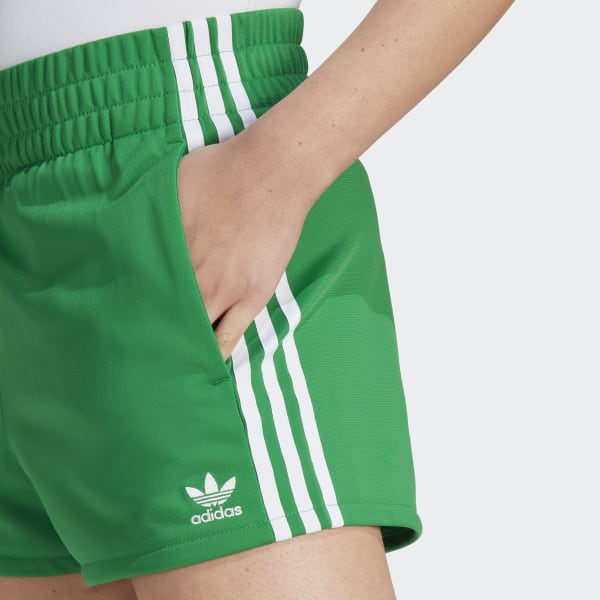 Adidas green hotsell shorts womens
