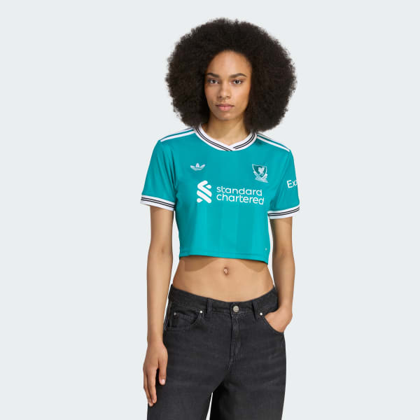zelená Tretí skrátený dres Liverpool FC 25/26