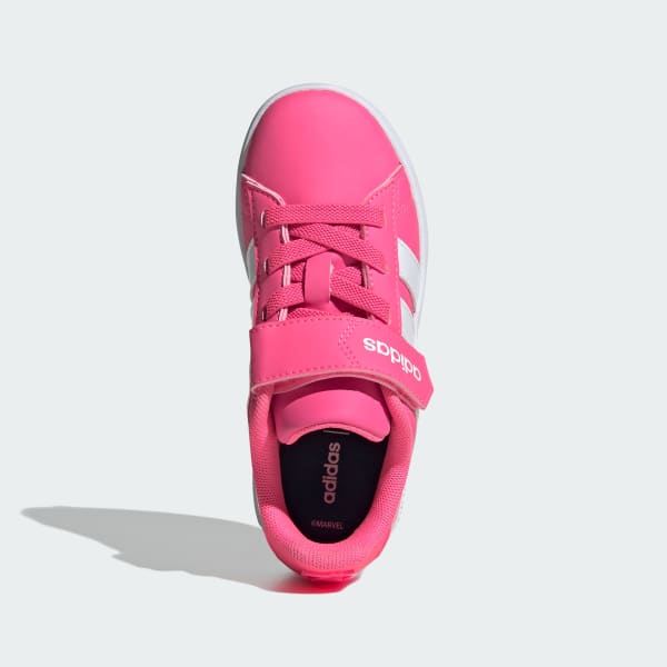 Pink ADIDAS MARVEL AVENGERS GRAND COURT TENNISSKO TIL BØRN