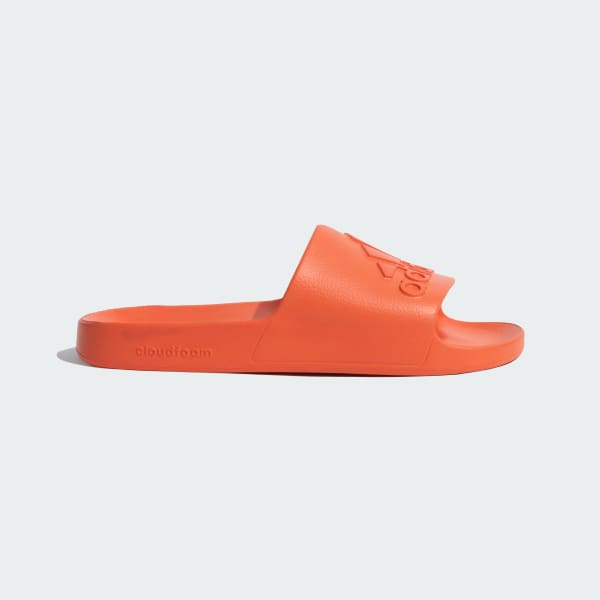 adidas Aquo Slip On Slides Orange adidas India