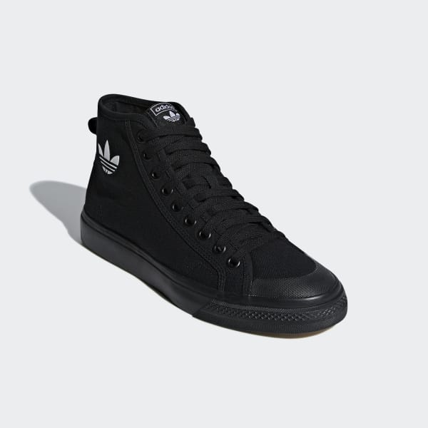 adidas Nizza High Top Shoes - Black | Men's & Originals | adidas US