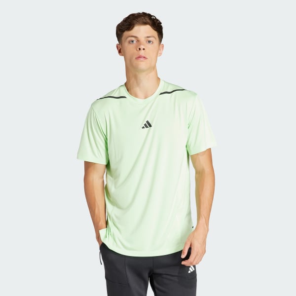 Green Designed for Training Workout T-Shirt