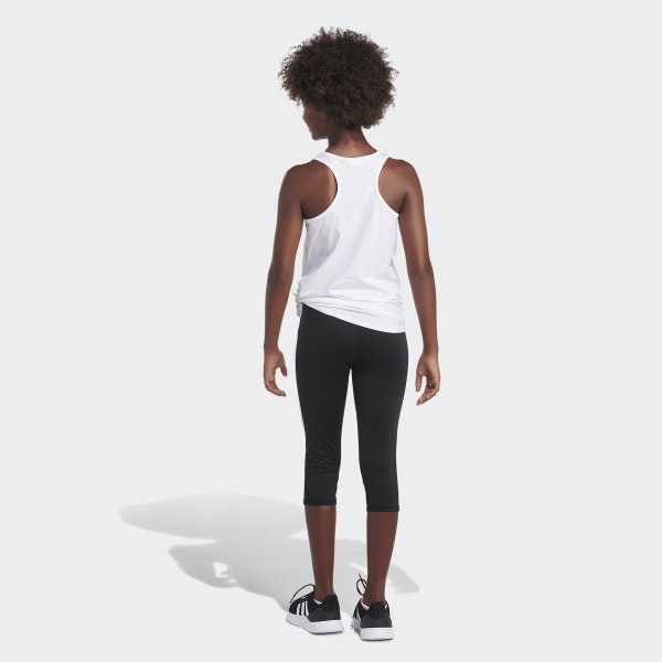 White Tie-Front Tank Top