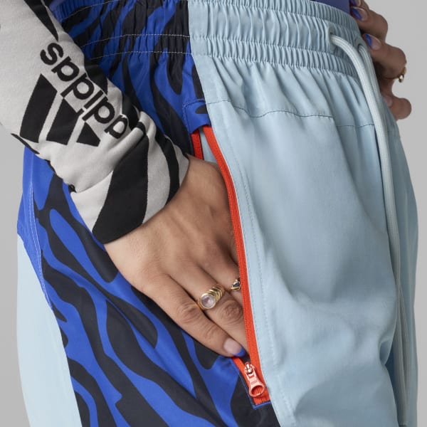 adidas by Stella McCartney printed woven track pants  Blue  adidas India