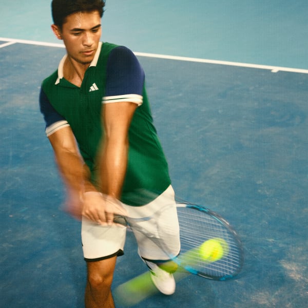 Verde Polo adidas Heritage Tennis