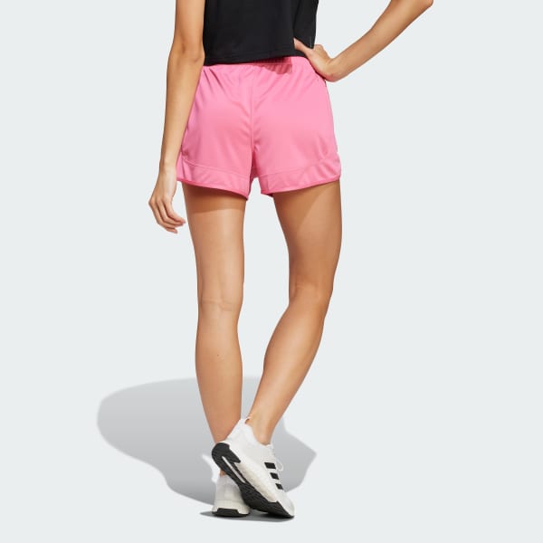 Rosado Shorts Pacer Essentials Tejidos Pretina Alta
