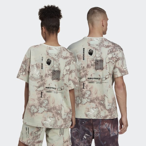 Vert T-shirt Parley Gender Neutral (Non genré) ZF056